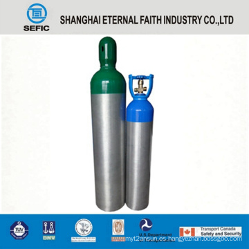 Cilindro de aluminio de alta presión del oxígeno de alta presión 2014 (LWH180-10-15)